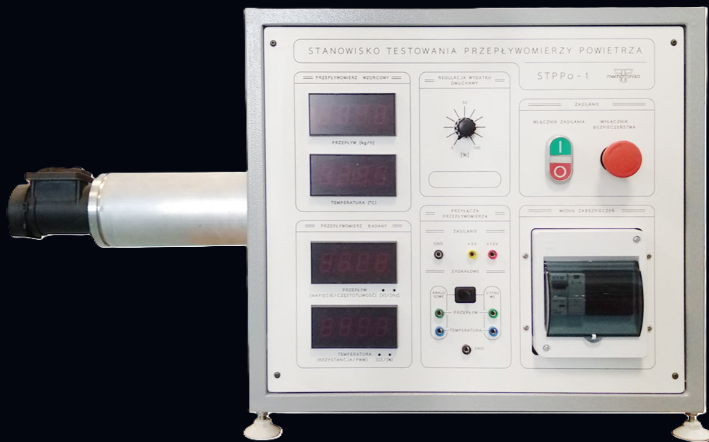 Stanowisko testowania przepływomierza 