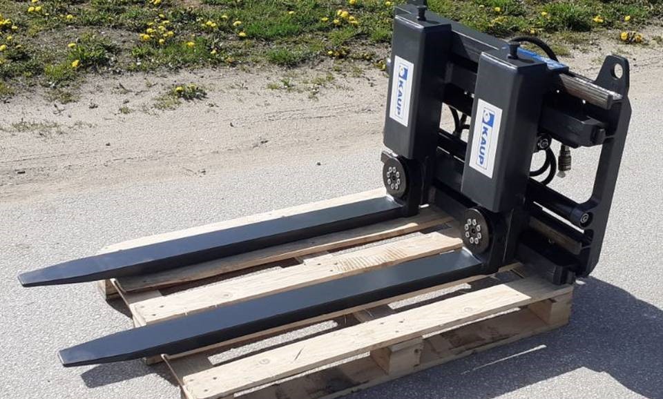 Obrotowy chwytak widłowy